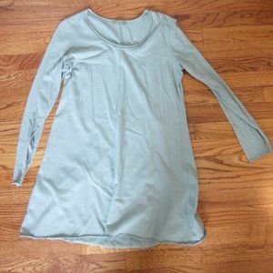 Blue Cut Loose Dress